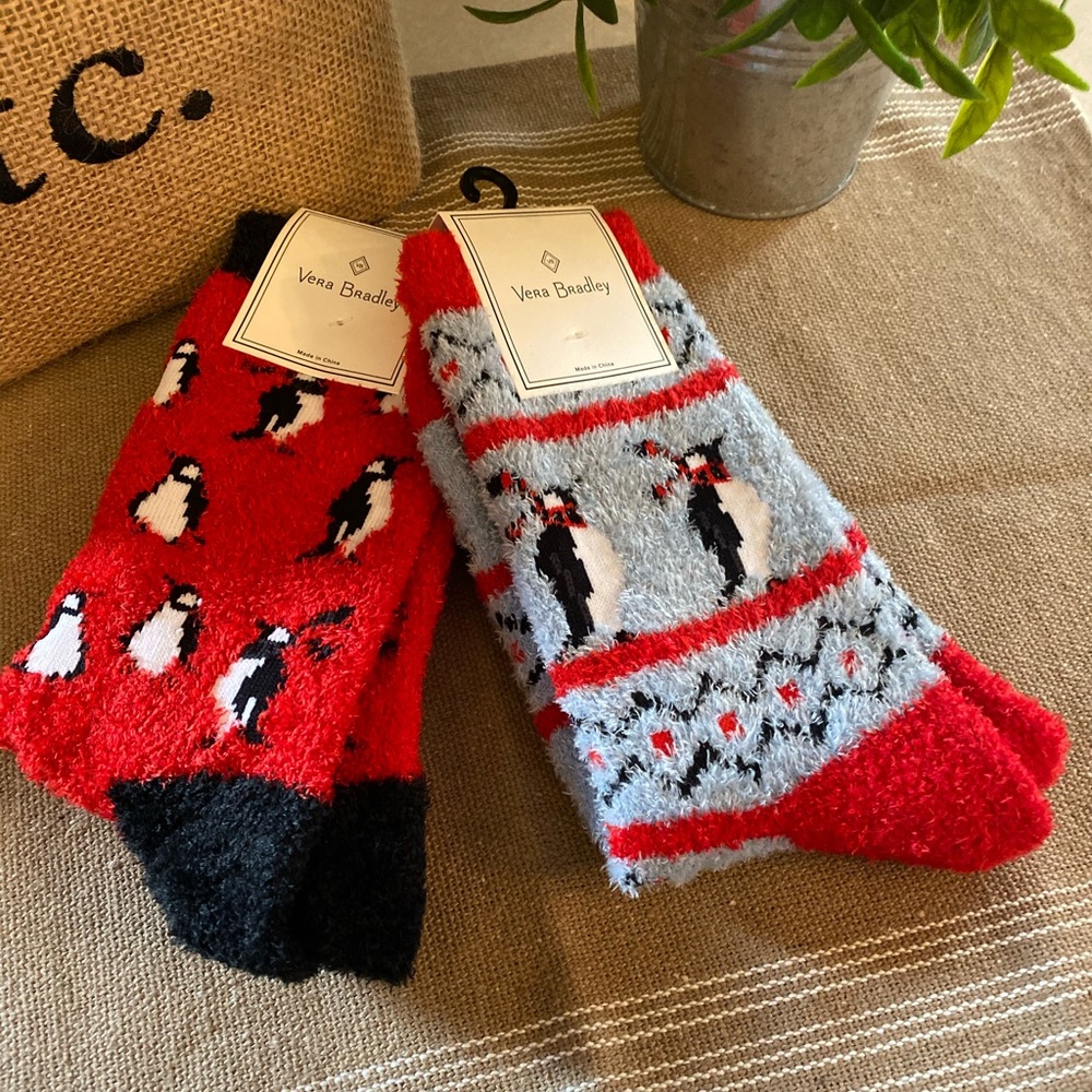 Vera Bradley Fuzzy Socks
